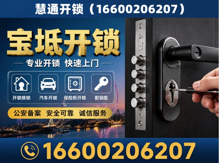 南开区慧通开锁展示图